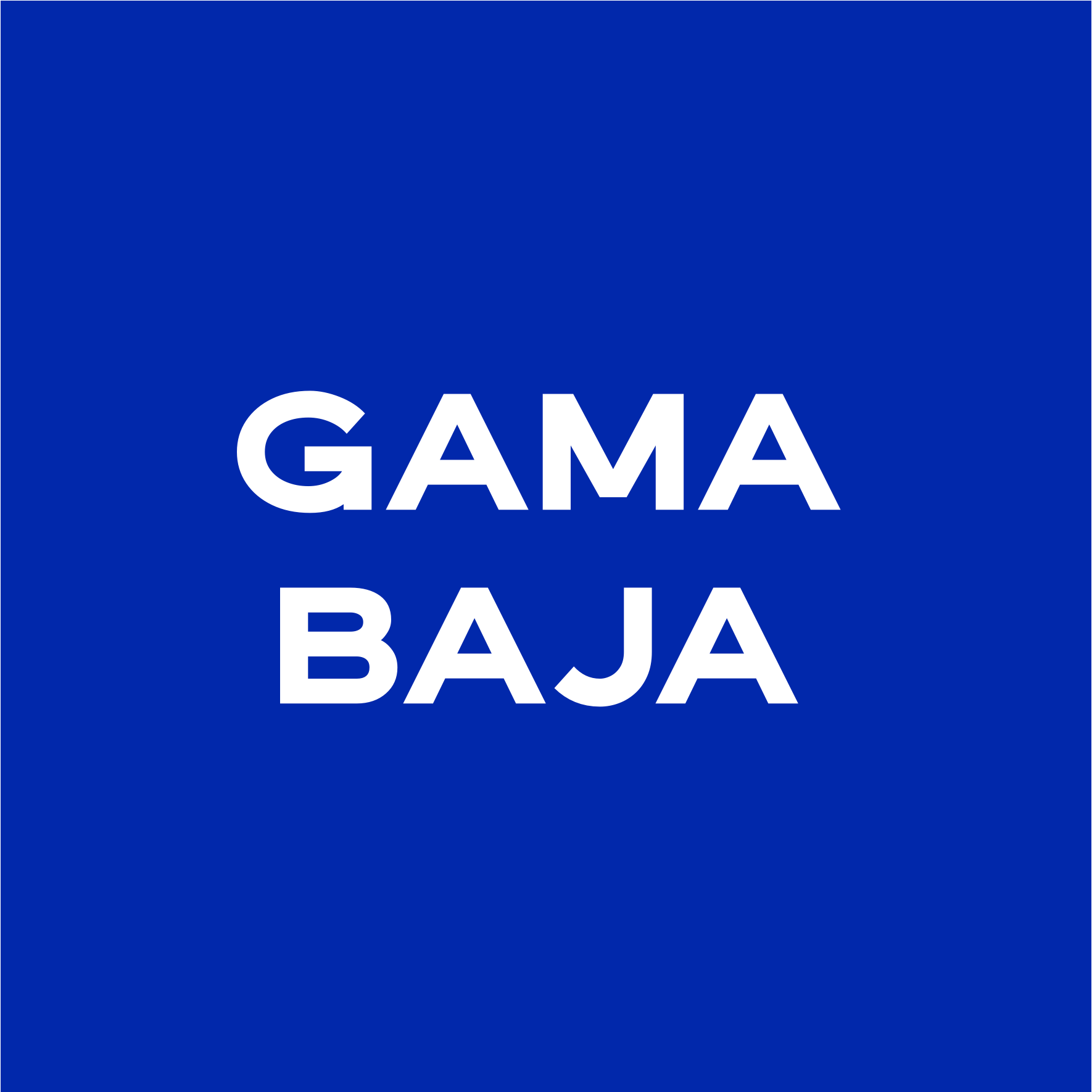 Gama baja